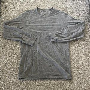 Uniqlo Heattech T-shirt Gray